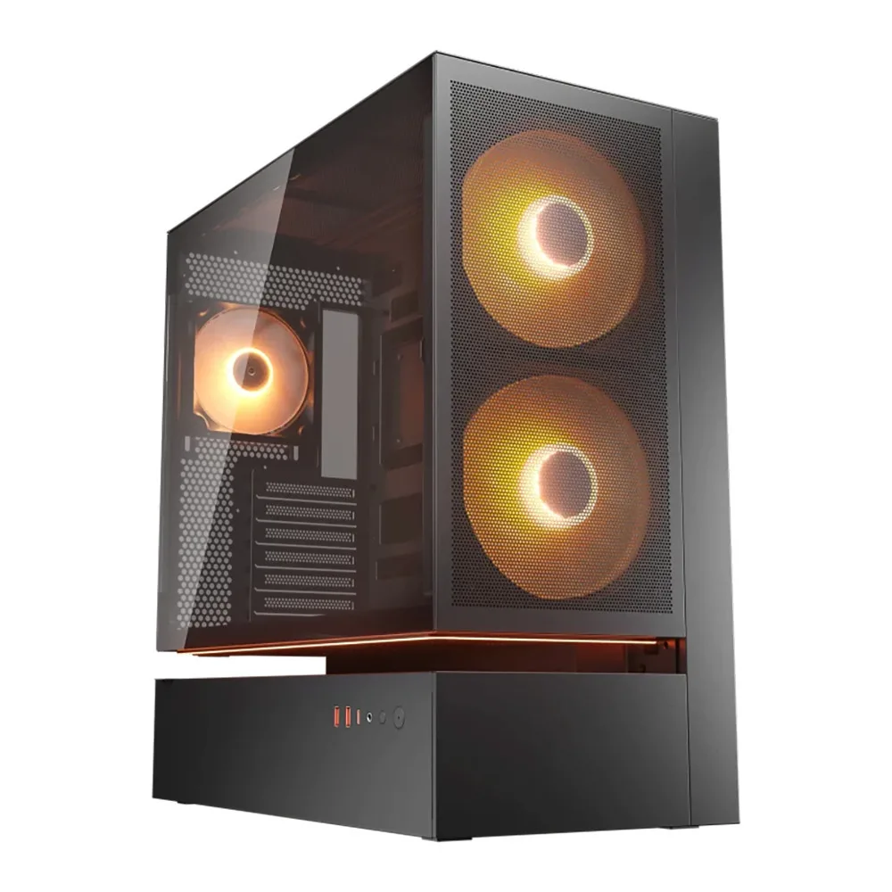 Cougar CFV235 Mesh Gaming Midi Tower Κουτί Υπολογιστή με RGB Φωτισμό Μαύρο - Image 1