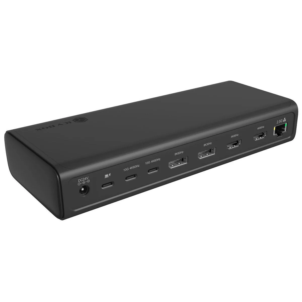 20251224164332_icy_box_usb_c_docking_station_me_hdmi_displayport_4k_pd_ethernet_mayro_ib_dk7401_cu31.jpeg Icy Box USB-C Docking Station με HDMI/DisplayPort 4K PD Ethernet Μαύρο (IB-DK7401-CU31) - Image 1