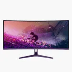 Arozzi Nova Ultrawide VA Curved Gaming Monitor 34" QHD 3440x1440 165Hz με Χρόνο Απόκρισης 4ms GTG Μωβ