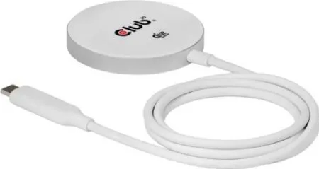 Club3D Ασύρματος Φορτιστής (Qi Pad) 25W Λευκός (CAC-3026) - Image 1