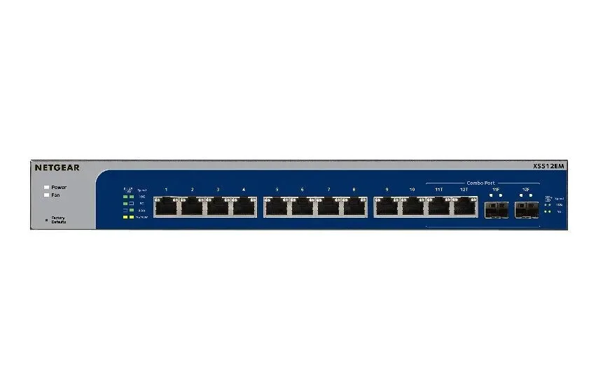 NetGear XS512EM-200EUS L2 Switch με 12 Θύρες Ethernet και 2 SFP Θύρες - Image 1