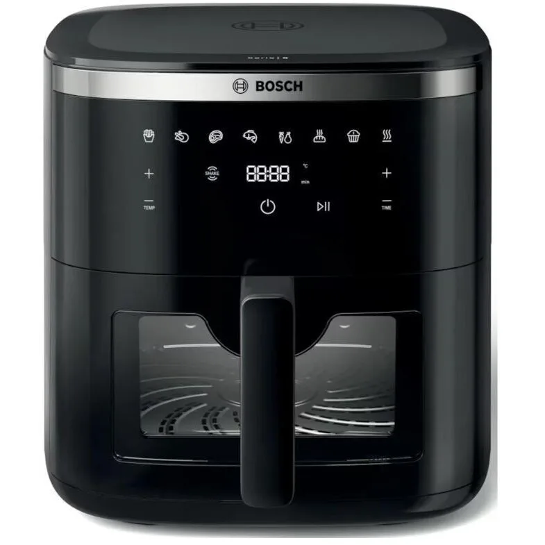 Bosch Series 6 Air Fryer με Διπλό Αποσπώμενο Κάδο 7.2lt Μαύρο - Image 1