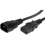 Roline - Cable 1m Μαύρο 19.08.1510