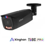 Dahua HFW3849T1-ASPV0280B-PRO-B IP Κάμερα Παρακολούθησης 4K Αδιάβροχη με Μικρόφωνο