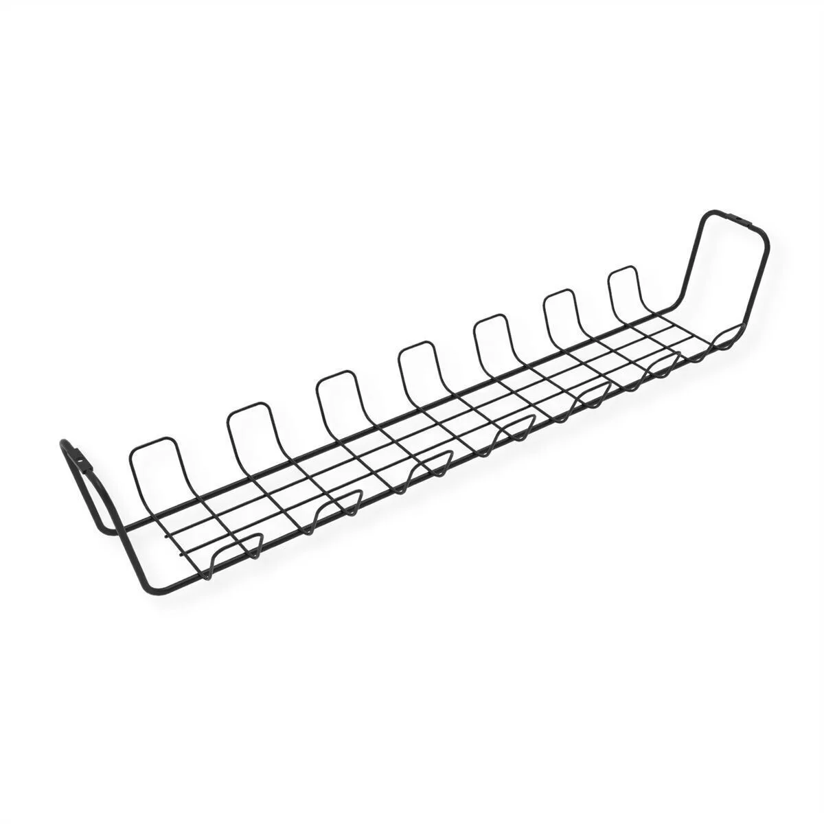 Roline Set 2 Under Desk Cable Organizers Black Roline 17.03.1305 - Image 1