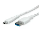 Roline Cable 11.99.9036 Usb A M To Usb C M 3m White