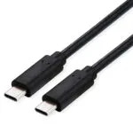 Cable Value 11.99.9092 Usb C M To Usb C M 0.8m 100w Black