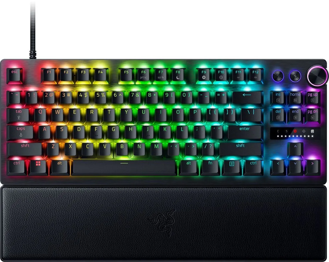 20260108133004_razer_huntsman_v3_pro_tenkeyless_8khz_optiko_gaming_pliktrologio_tenkeyless_me_magnetic_diakoptes_kai_rgb_fotismo_agliko_us.jpeg Razer Huntsman V3 Pro Tenkeyless 8KHz Οπτικό Gaming Πληκτρολόγιο Tenkeyless με Magnetic διακόπτες και RGB φωτισμό (Αγγλικό US) - Image 1
