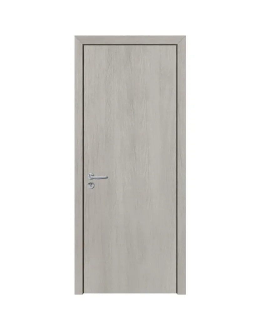 Εσωτερική Πόρτα Ct-001-s1 Embossed Oak Gray 2100x680mm Lock 4 - Image 1