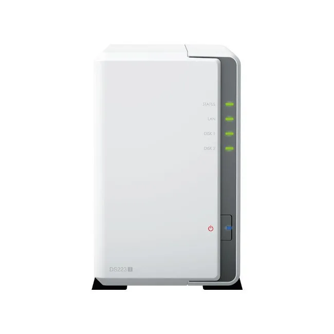 20260114112418_synology_diskstation_ds223j_24t_nas_tower_24tb_hdd_ssd.jpeg Synology DiskStation DS223J-24T NAS Tower 24TB HDD/SSD - Image 1