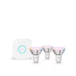 Philips Smart Λάμπες Philips Hue LED 4.7W για Ντουί GU10 RGB Dimmable 3τμχ 929004235707