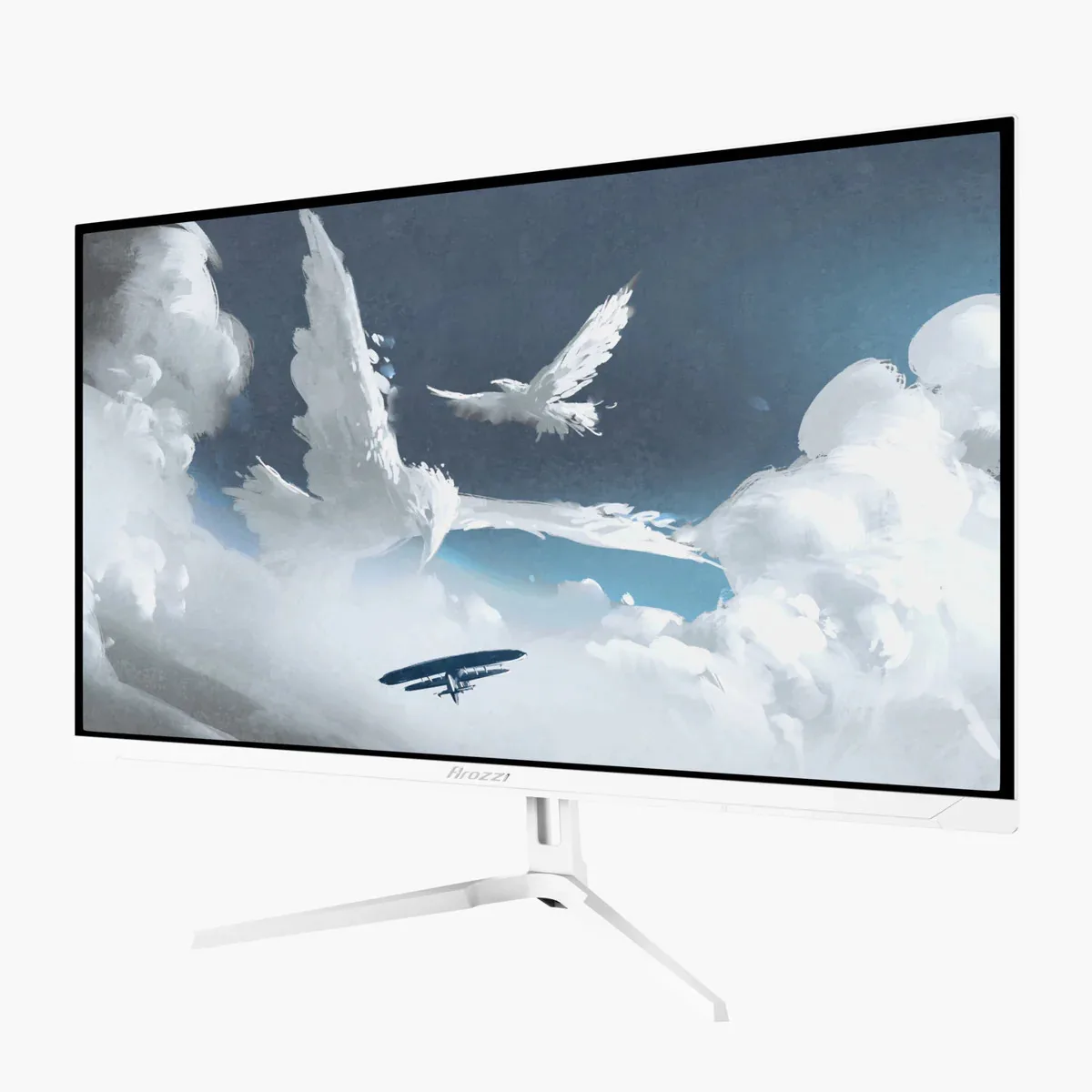Arozzi Nova IPS Gaming Monitor 27" QHD 2560x1440 180Hz με Χρόνο Απόκρισης 2ms GTG Λευκό - Image 1