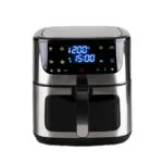Silver Air Fryer 8lt Μαύρο AGDM-FRY-STLA-003