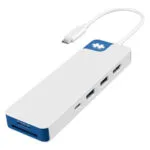 Hyper Hyperdrive Flex 8 Port Usb-c Hub Blue Hyper