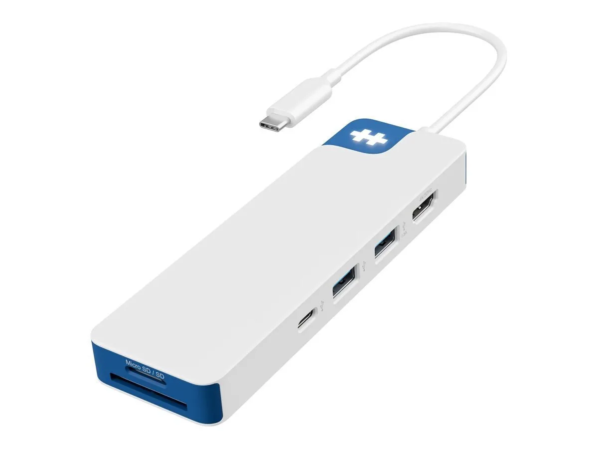 Hyper Hyperdrive Flex 8 Port Usb-c Hub Blue Hyper - Image 1