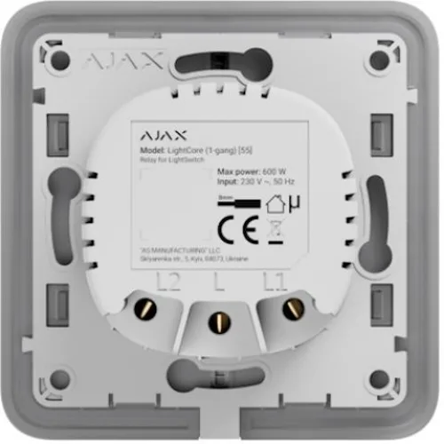 20260115170703_ajax_systems_lightcore_diakoptis_toichou_52136.jpeg Ajax Systems Lightcore Διακόπτης Τοίχου 52136 - Image 1