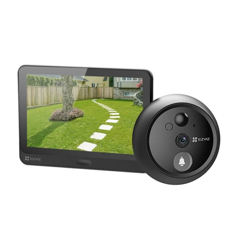 Ezviz CS-HP4 Ματάκι Πόρτας 155° Μαύρο CS-HP4-2WPFBS - Image 1