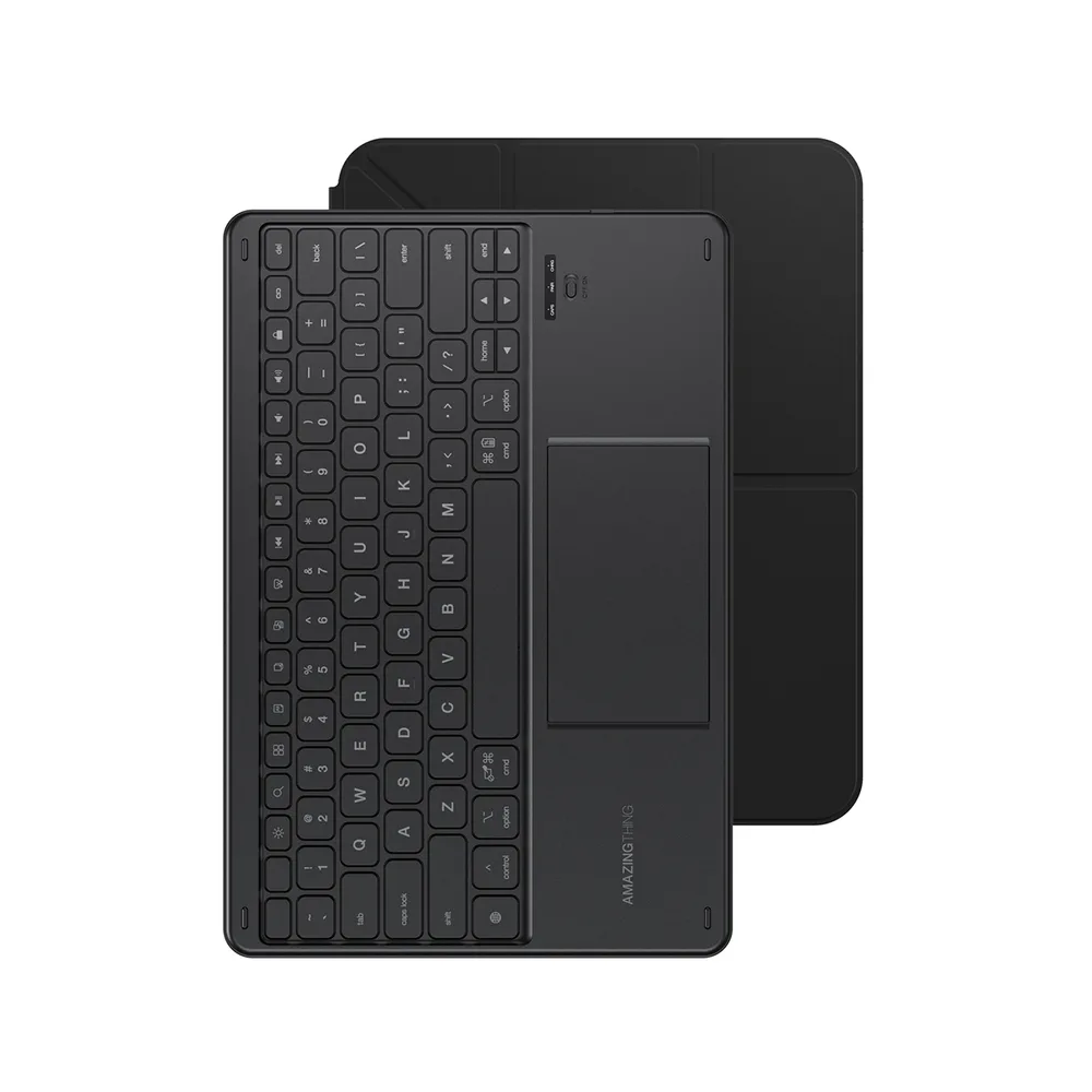 Amazingthing Minimal Case Keylite Combo Keyboard Case Ipad 11" 2025 Black - Image 1