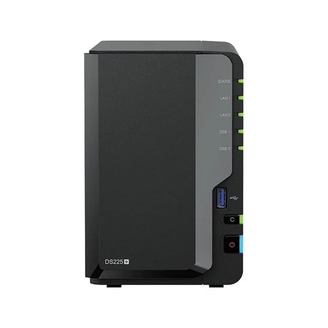 20260120153013_synology_diskstation_ds225_nas_tower_me_2_theseis_gia_kai_2_thyres_ethernet.jpeg Synology Diskstation DS225+ NAS Tower με 2 θέσεις για και 2 θύρες Ethernet - Image 1