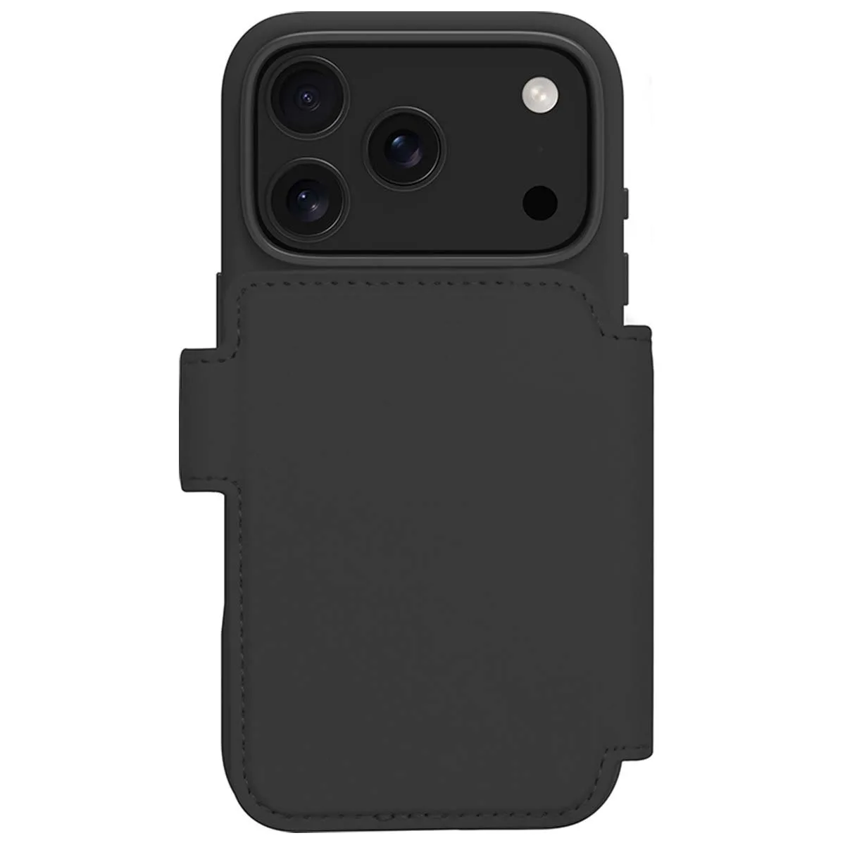 20260122095618_dbramante1928_wallet_case_stand_function_iphone_17_pro_black.jpeg Dbramante1928 Wallet Case Stand Function Iphone 17 Pro Black - Image 1