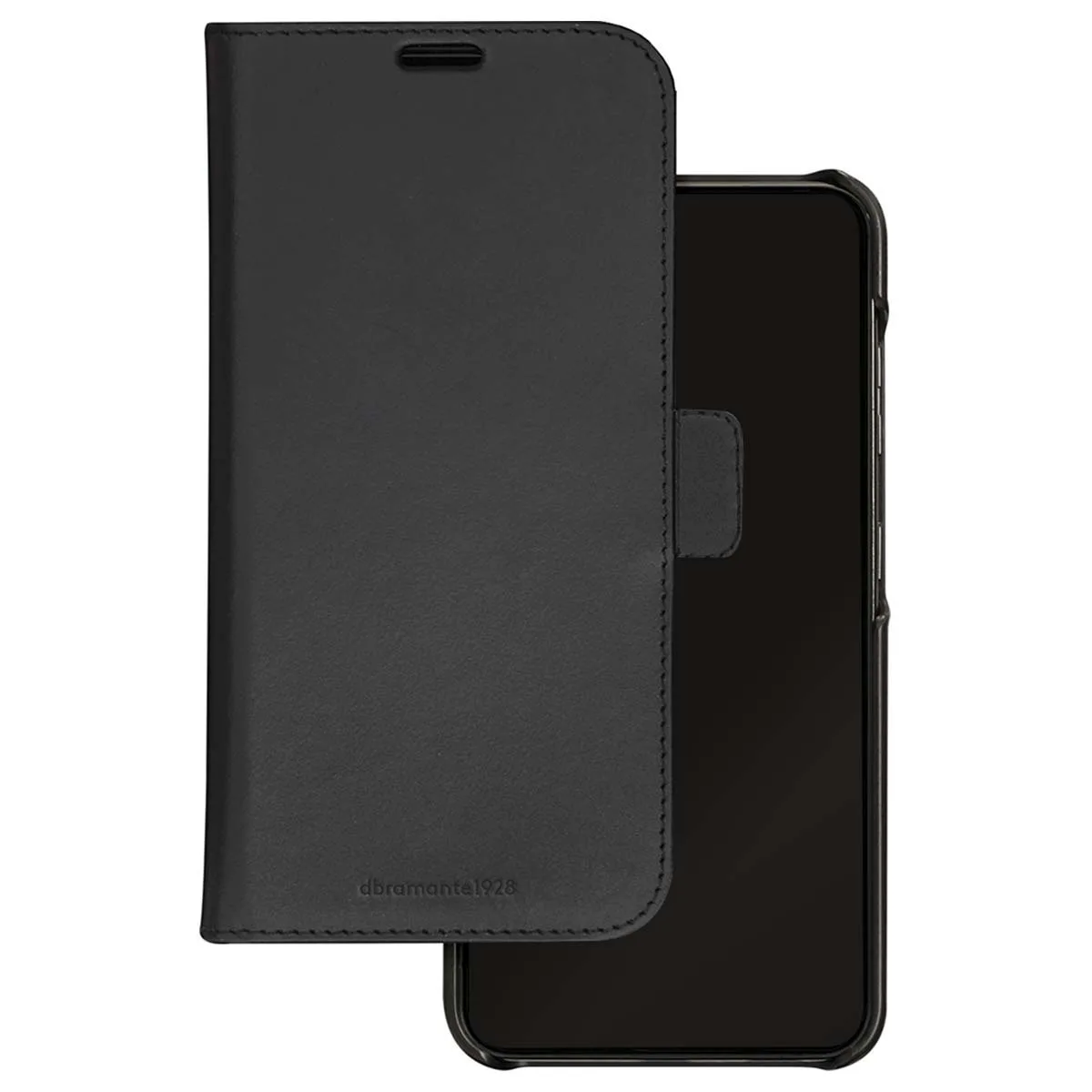 Dbramante1928 Galaxy S24 Folio 2-in-1 Case Lynge Model Leather Card Holder Black - Image 1