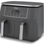Ninja Air Fryer με Διπλό Αποσπώμενο Κάδο 7.6lt Γκρι DZ300EU
