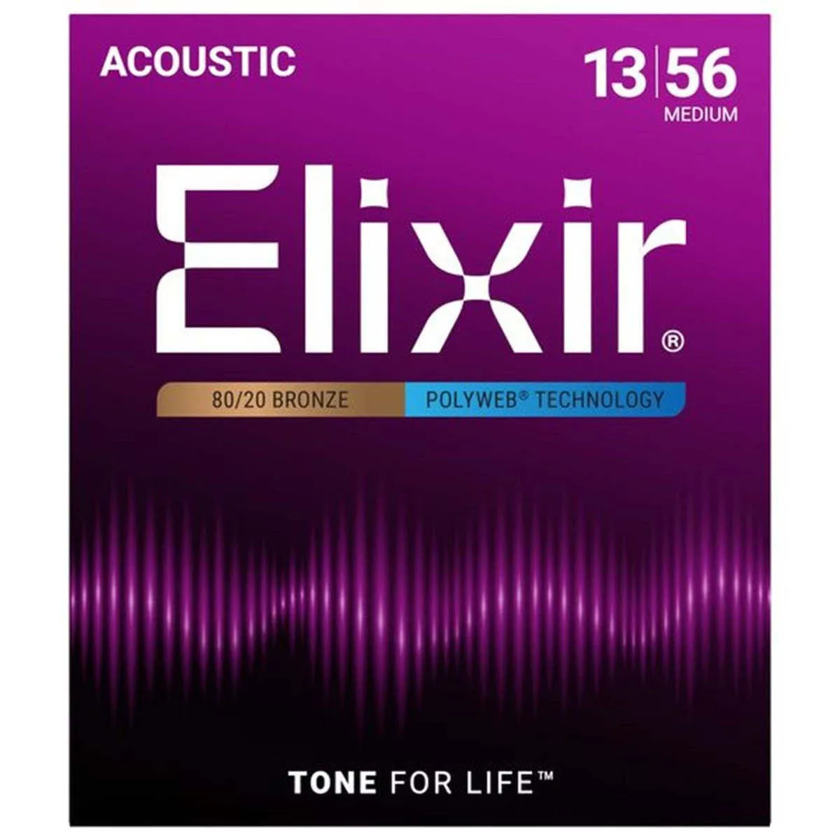 20260126114510_elixir_set_80_20_bronze_chordon_gia_akoustiki_kithara_polyweb_11100.jpeg Elixir Σετ 80/20 Bronze Χορδών 13 - 56" για Ακουστική Κιθάρα Polyweb 11100 - Image 1