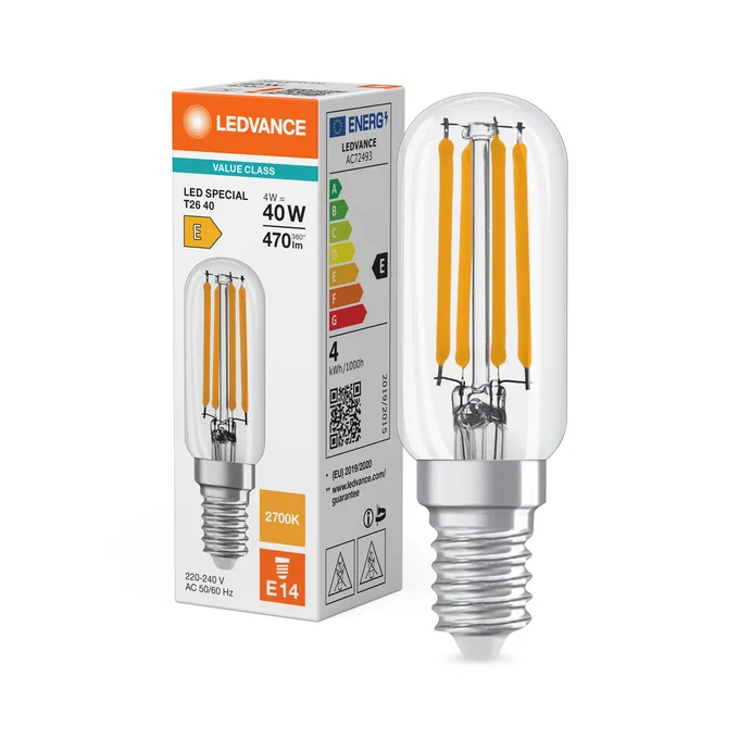 20260126134634_ledvance_lampa_led_4_2w_gia_ntoui_e14_kai_schima_t26.jpeg Ledvance Λάμπα LED 4.2W για Ντουί E14 και Σχήμα T26 - Image 1