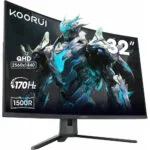 Koorui G3221SC VA HDR Curved Gaming Monitor 31.5" QHD 2560x1440 170Hz