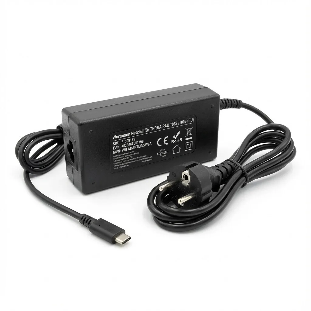 Wortmann Power Supply Terra Pad 1062/1006 Eu Usb Type C - Image 1