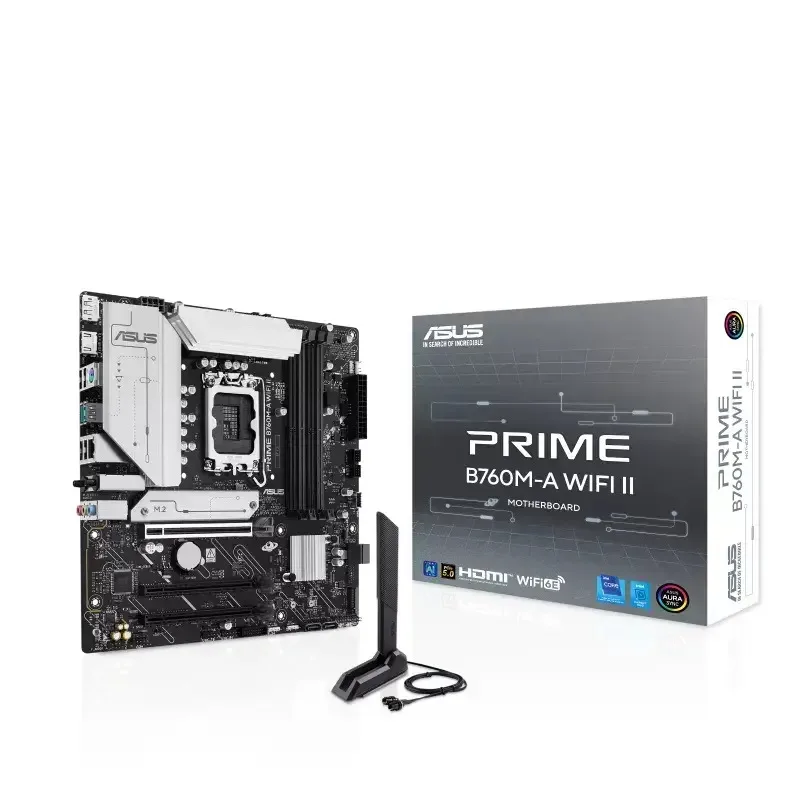 Asus Prime B760M-A WIFI II Motherboard Micro ATX με Intel 1700 Socket 90MB1NF0-M0EAY0 - Image 1