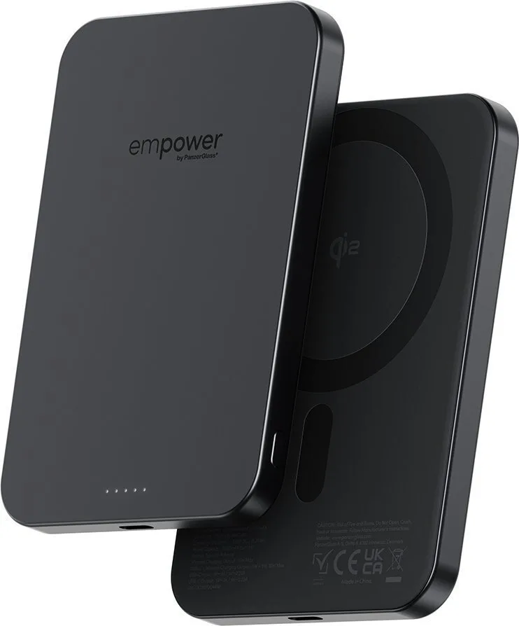 PanzerGlass Empower MagSafe 5000mAh 15W με Θύρα USB-C Μαύρο - Image 1