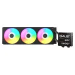 Cougar Poseidon Vistek PRO Υδρόψυξη AIO CPU με 2 Ανεμιστήρες 120mm και ARGB Φωτισμό Λευκή
