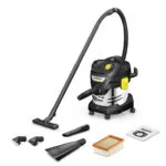 Karcher Wd 4 S Go!further Σκούπα Υγρών / Στερεών 1100W με Ανοξείδωτο Κάδο 20lt