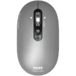 Port Designs Ασύρματο Bluetooth Ποντίκι Ασημί