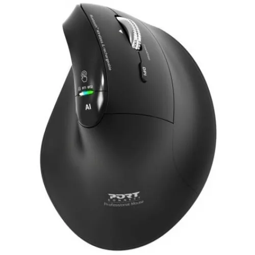 20260203130109_port_designs_asyrmato_ergonomiko_bluetooth_pontiki_mayro.jpeg Port Designs Ασύρματο Εργονομικό Bluetooth Ποντίκι Μαύρο - Image 1