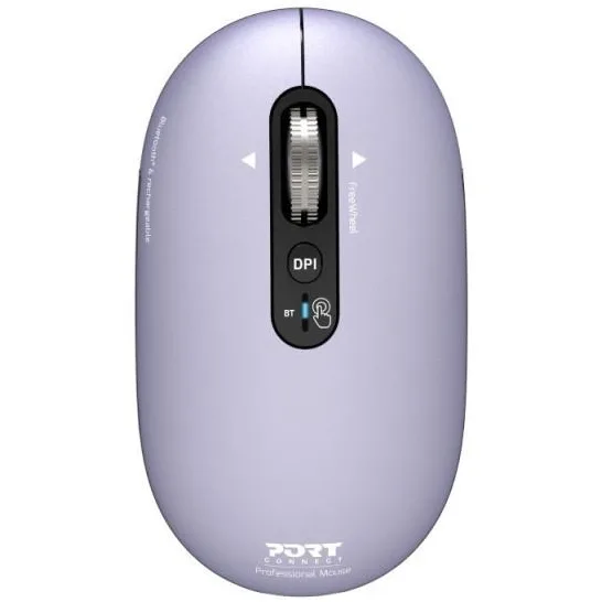 20260203130524_port_designs_asyrmato_pontiki_mov.jpeg Port Designs Ασύρματο Ποντίκι Μωβ - Image 1