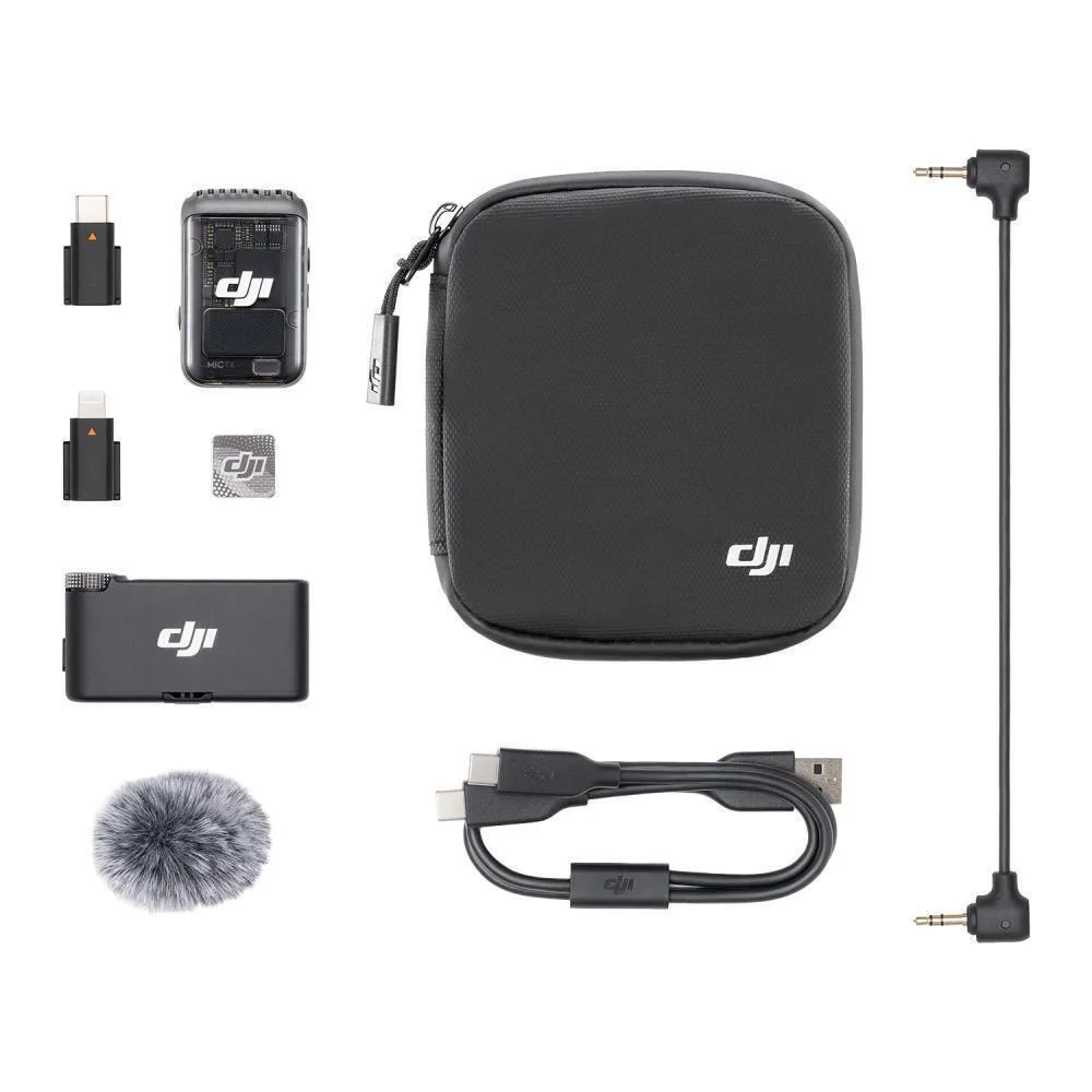 20260204102511_dji_wireless_microphone_kit_2_set_asyrmato_dynamiko_mikrofono_petou_clip_on_gia_fonitika.jpeg DJI Wireless Microphone Kit 2 Σετ Ασύρματο Πυκνωτικό Μικρόφωνο Πέτου, Clip On για Φωνητικά - Image 1