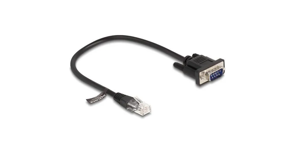 20260204112826_kalodio_seiriako_delock_rj45_plug_to_serial_rs_232_d_sub_9_stecker.jpeg Καλώδιο Σειριακό Delock Rj45 Plug To Serial Rs-232 D-sub 9 Stecker - Image 1