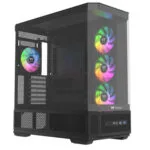 Thermaltake View 370 TG ARGB Gaming Midi Tower Κουτί Υπολογιστή με Πλαϊνό Παράθυρο Μαύρο