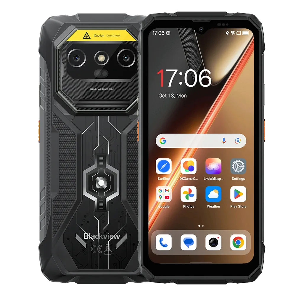 BlackView Rock 1 Pro Dual SIM (8/256GB) Ανθεκτικό Smartphone Μαύρο - Image 1