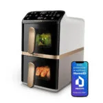 Philips Ovi Dual Basket Air Fryer με Wi-Fi & Διπλό Αποσπώμενο Κάδο 10lt Μαύρο