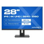 Japannext IPS Monitor 28" 4K 3840x2160 με Χρόνο Απόκρισης 5ms GTG