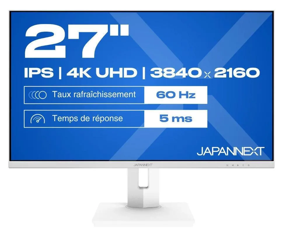 20260210111546_japannext_jn_ips270uhd60f_c65w_hsp_w_ips_monitor_27_4k_3840by2160_me_chrono_apokrisis_8ms_gtg.jpeg Japannext IPS Monitor 27" 4K 3840x2160 με Χρόνο Απόκρισης 8ms GTG Λευκό - Image 1