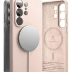 Ringke Magnetic Back Cover Σιλικόνης Ροζ (Galaxy S26 Ultra)