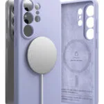 Ringke Magnetic Back Cover Σιλικόνης Μωβ (Galaxy S26 Ultra)