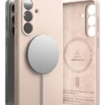 Ringke Magnetic Back Cover Σιλικόνης Ροζ (Galaxy S26+)