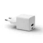 dbramante1928 Φορτιστής Χωρίς Καλώδιο GaN με Θύρα USB-A και Θύρα USB-C 30W Λευκός (Re-charge)
