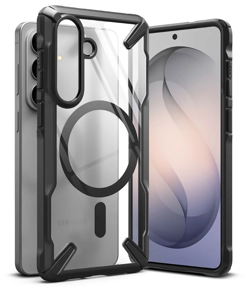 Θήκη Ringke Fusion X Magnetic Magsafe Samsung Galaxy S26 – Black - Image 1