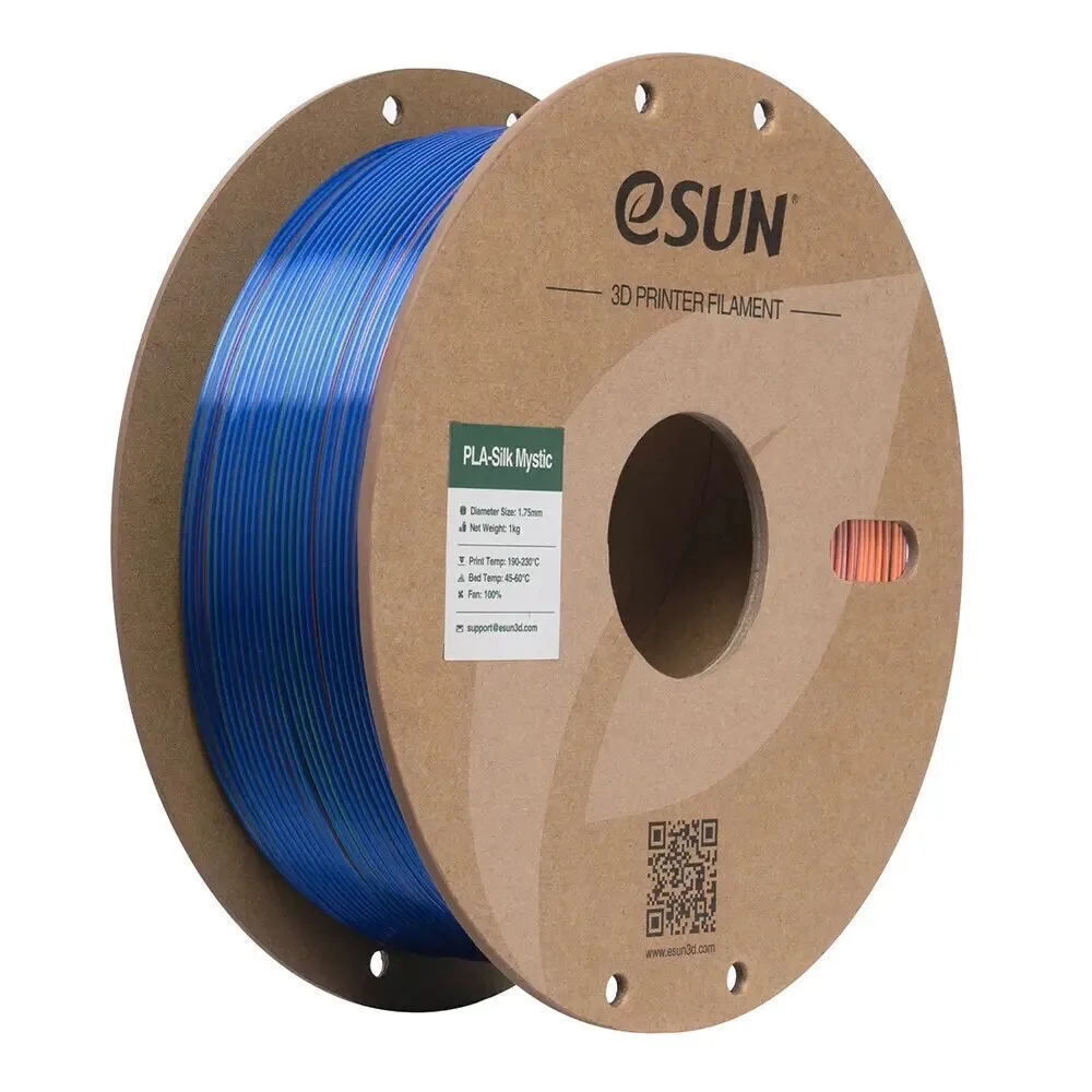 Esun Epla Silk PLA 3D Printer Filament 1.75mm Πολύχρωμο 1kg 07205 1τμχ (Spool) - Image 1